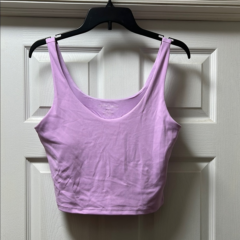 Lavender Women's work out top
